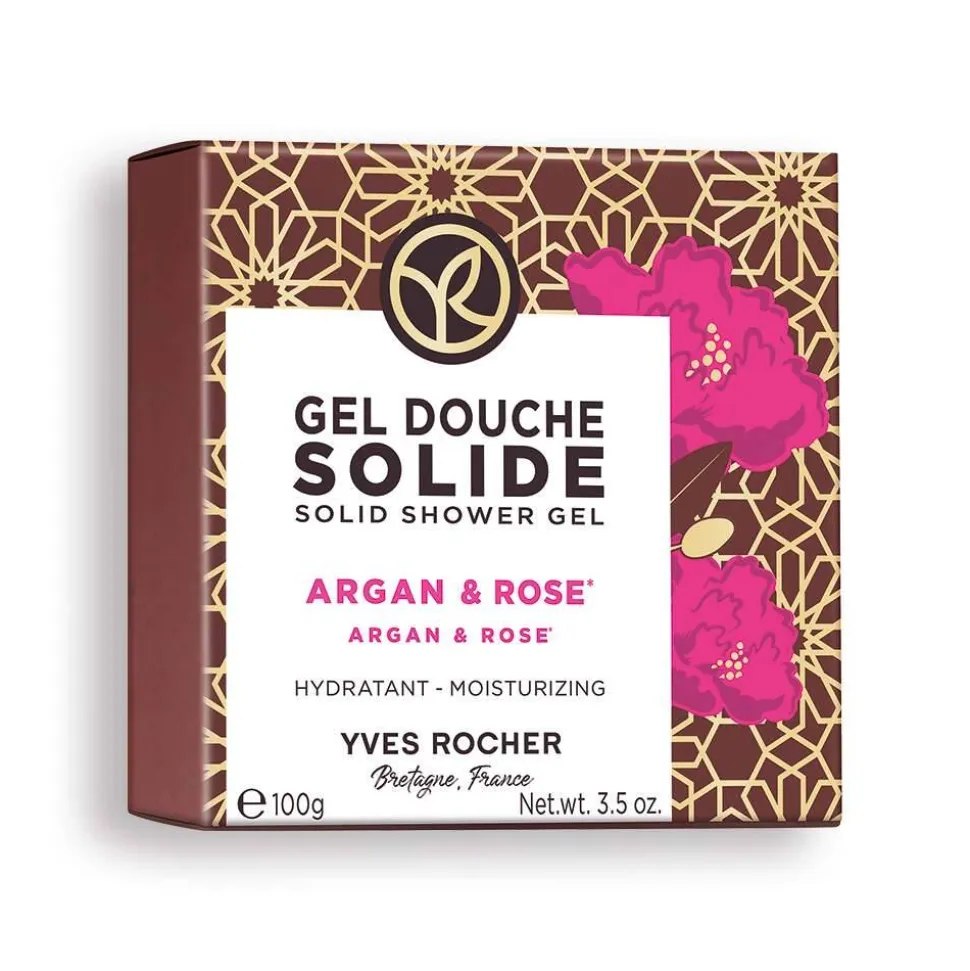 Festes Duschgel Arganöl & Rose