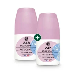 1+1 24h Deodorant Baumwollduft mit Malve aus der Bretagne