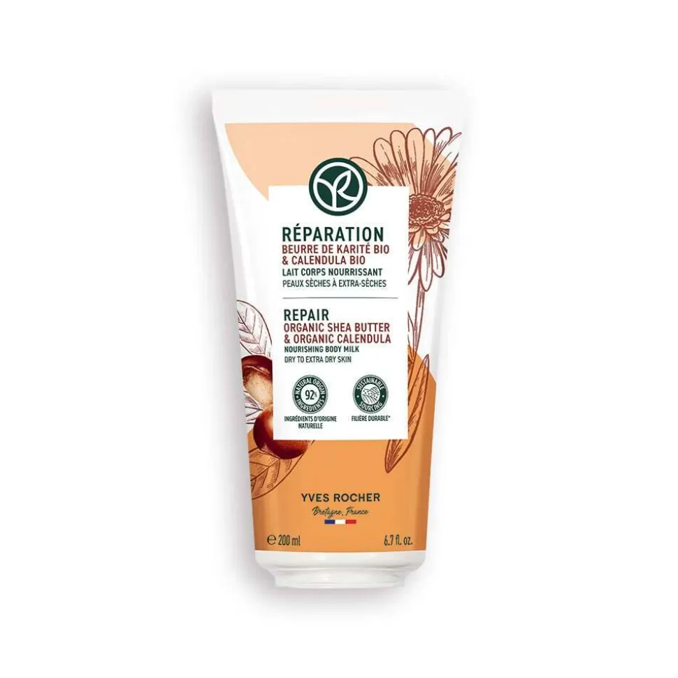 Körpermilch Karitébutter & Calendula 200 ml