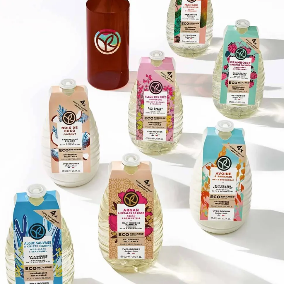 Nachfüllpack Duschgel Argan & Rosenblüten