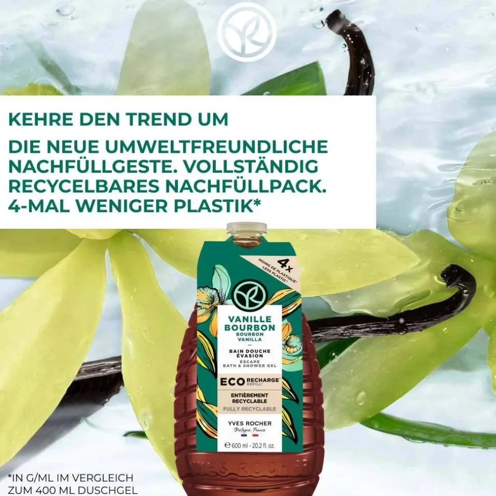 Nachfüllpack Duschgel Bourbon-Vanille