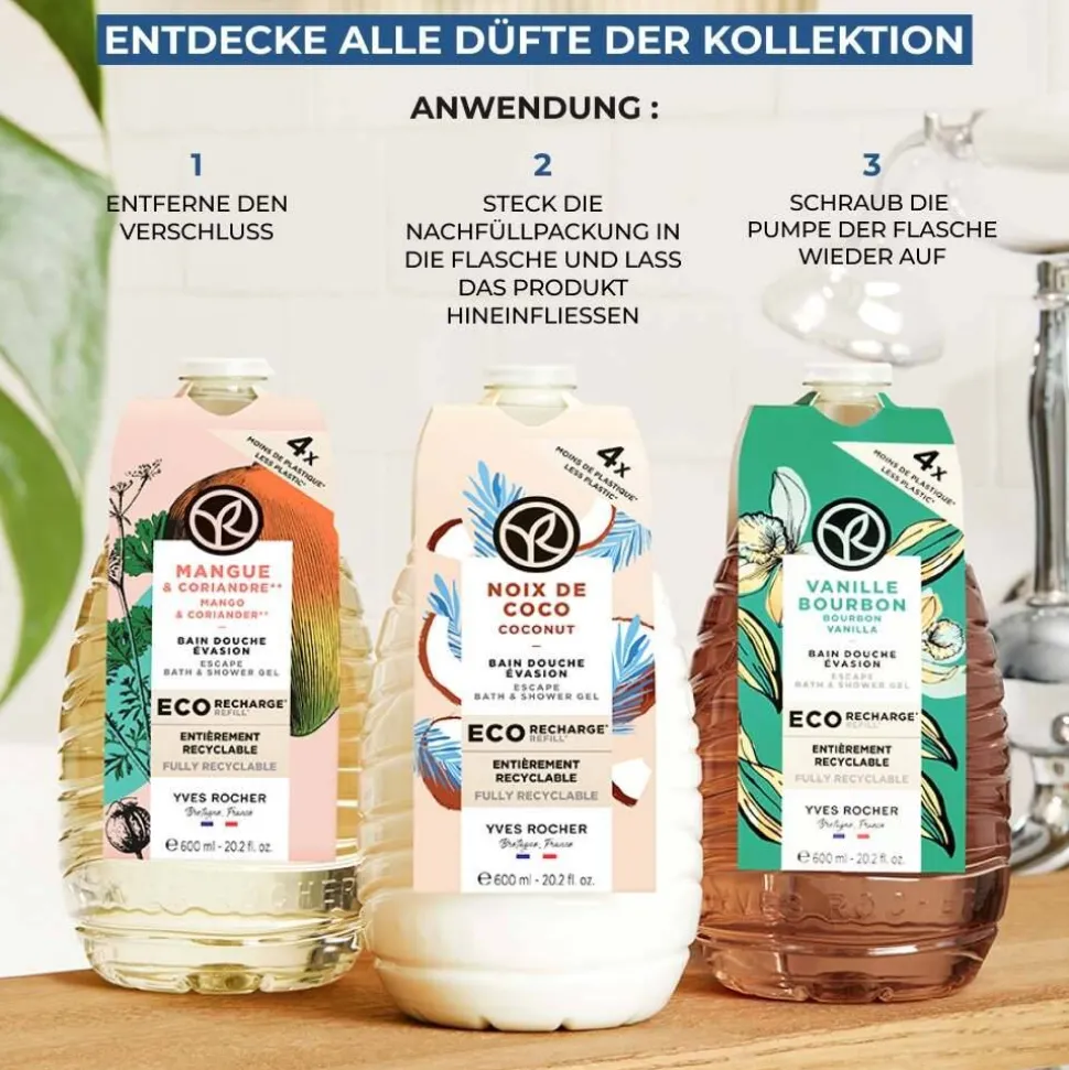 Nachfüllpack Duschgel Wildalge & Meerfenchel
