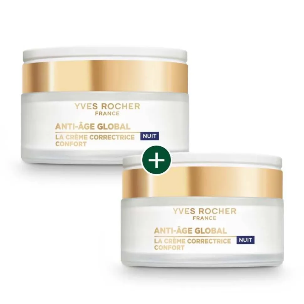 1+1 Nachtcreme Anti Âge Global 50 ml