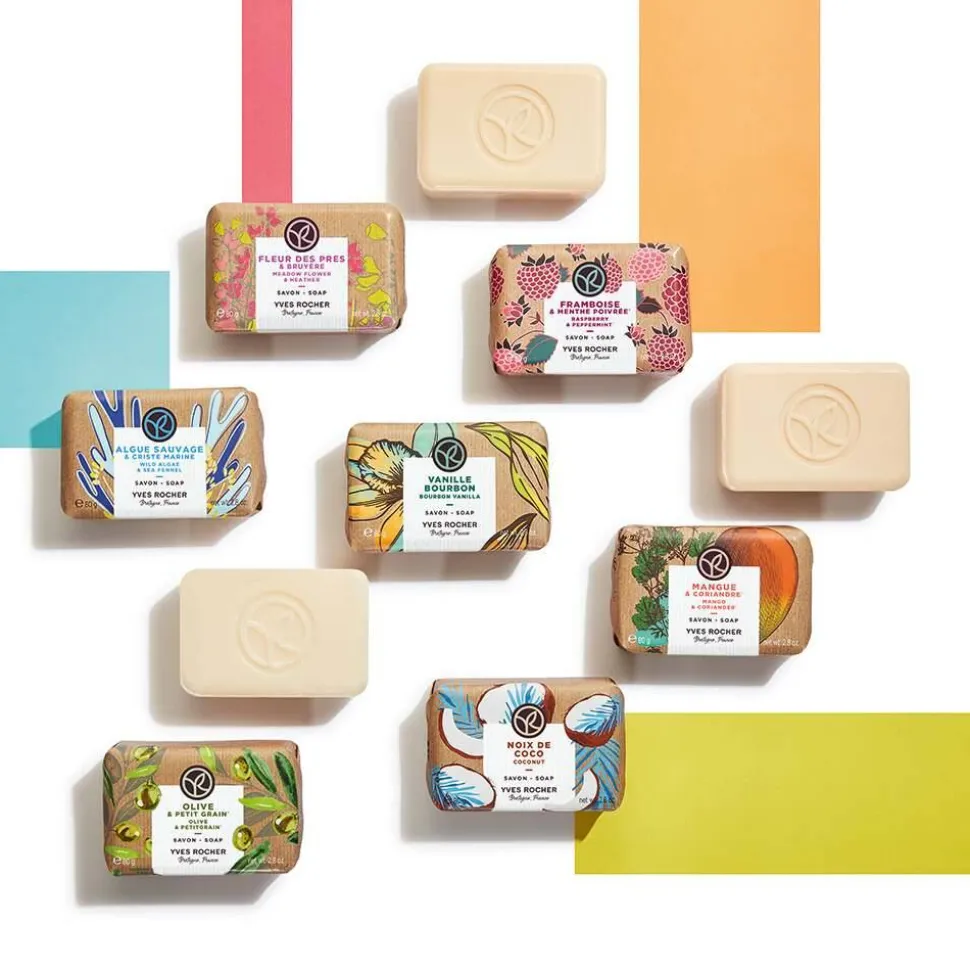Seife - belebender Duft Mango-Koriander
