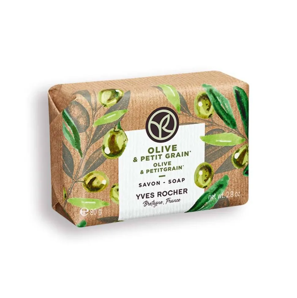 Seife - entspannender Duft Olive - Petitgrain